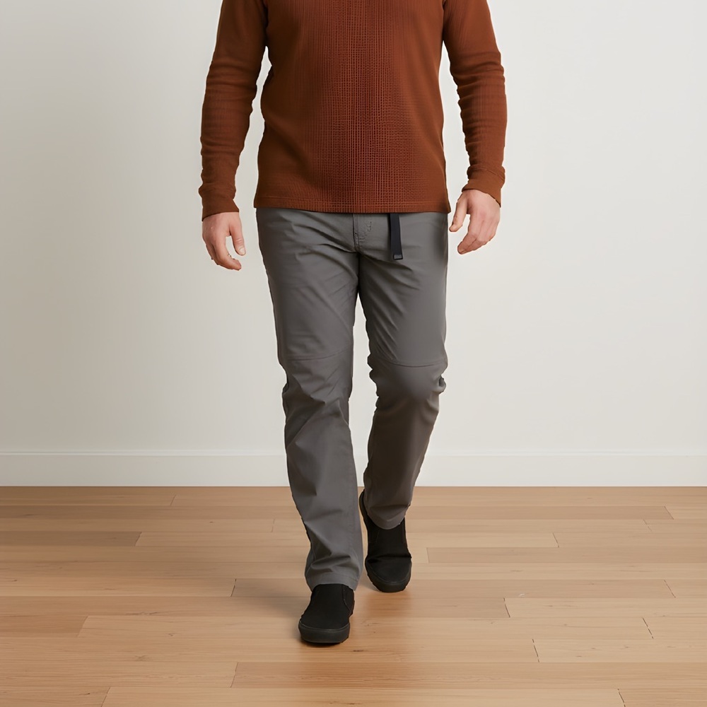 Orvis Men's Cargo Pants in Gray with Utility Pockets